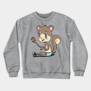 Squirrel girl and her baby acorn~ Crewneck Sweatshirt